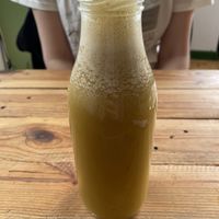 Coldpressed apple juice  at Earthlings in Newcastle Upon Tyne