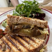 Roast Veg Panini  at Earthlings in Newcastle Upon Tyne