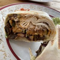 Vegan Wrap  at Earthlings in Newcastle Upon Tyne