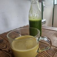 Chai Turmeric latte at Earthlings in Newcastle Upon Tyne