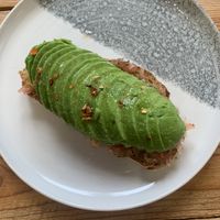 Avocado toast  at Earthlings in Newcastle Upon Tyne