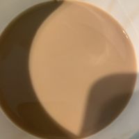 Raw cacao latte (caffeine-free)  at Earthlings in Newcastle Upon Tyne