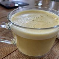 Turmeric chai latte   at Earthlings in Newcastle Upon Tyne