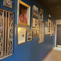 Hallway to restrooms  at ThaiPop in Rochester