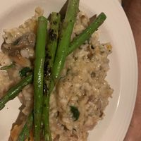 Oyster mushroom and butternut squash risotto   at Mizuna in Spokane