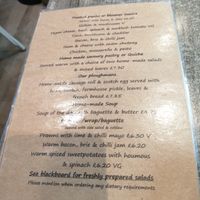 Menu 1 at Pretzels Delicatessen in Loughborough