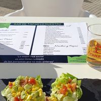 Cold tapa at Lo Nuestro in Olvera