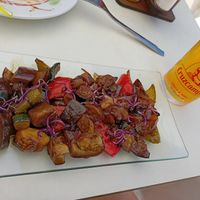 Verduritas con salsa de soja at Lo Nuestro in Olvera