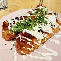 Enchiladas   at Rai Urban Vege in Belgrade