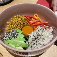 Buddha bowl   at Rai Urban Vege in Belgrade