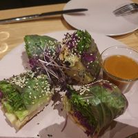 Summer rolls at Rai Urban Vege in Belgrade