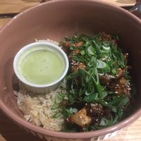 Very tasty rice dish. at Rai Urban Vege in Belgrade