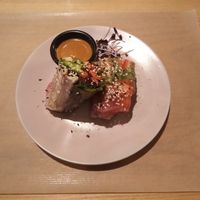 Spring roll at Rai Urban Vege in Belgrade