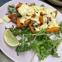 Sweet potato fries   at Rai Urban Vege in Belgrade
