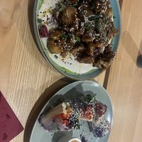 cauliflower & rolls  at Rai Urban Vege in Belgrade