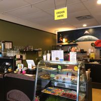 inside at PuraVegan in St Louis