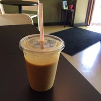 anti-inflammatory smoothie- so good! at PuraVegan in St Louis