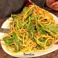 'Rawfredo' made from zucchini 'noodles'! NOM NOM NOM at PuraVegan in St Louis