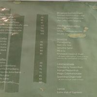 Drinks at Beyond Plants in Dumaguete