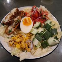 Protein packed salad at Beyond Plants in Dumaguete