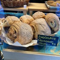 Chocolate croissants!  at Whisk & Rye in Durham