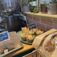 I would have preferred it with gluten but quite good considering GF  at Whisk & Rye in Durham