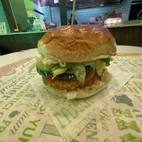 Angry chick burger  at Vedang - green burger | P- Berg in Berlin