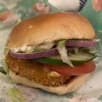 Crispy Chick Burger  at Vedang - green burger | P- Berg in Berlin