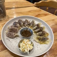 Dumplings   at Le Salon Enchanthé in Montreal