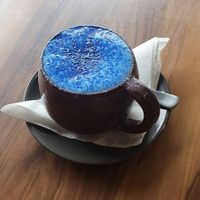 Mermaid Latte at Chef N Fire in Helensvale