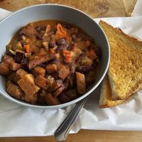 Chucked and Screwed Hashbrowns at Frenchmen Street Food in Gainesville