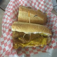 breakfast po boy  at Frenchmen Street Food in Gainesville