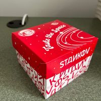 Box of Burger / Caja de la hamburguesa at Stankov - Chapinero in Bogota