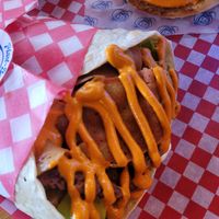 wrap with bacon at Stankov - Chapinero in Bogota