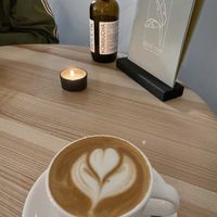 delicious flat white😄 at Good One Café in Hamburg