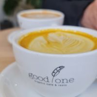 Golden Milk at Good One Café in Hamburg