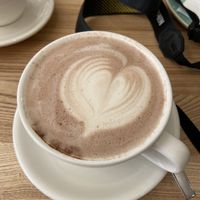 Hot chocolate 🍫   at Good One Café in Hamburg