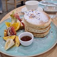 Pancakes at Good One Café in Hamburg