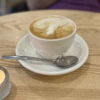 Flat white  at Good One Café in Hamburg