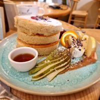 Pancakes at Good One Café in Hamburg