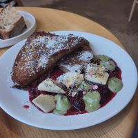 French toast at Good One Café in Hamburg