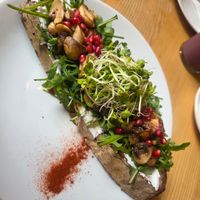 Champions mit Trüffelöl at Good One Café in Hamburg