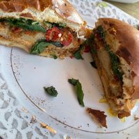 Terrible photo of delicious food  at Happys Bar & Street Food in Dublin