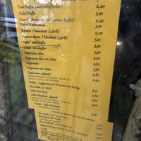 Warme Getränke at Kultur Cafe in Germering