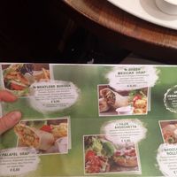 Karte at Café Extrablatt in Dulmen