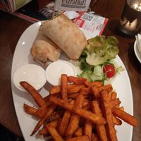 Green Mexican Wrap at Café Extrablatt in Dulmen