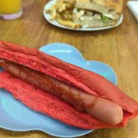 panchito at Liberación Comida Vegana in Buenos Aires