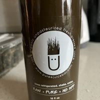 Daily detox juice   at Puree Juice Bar in Bethesda