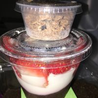 Raw "yogurt" at Puree Juice Bar in Bethesda