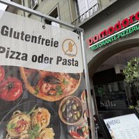 front  at Pomodoro in Bern